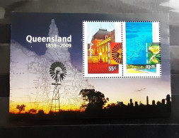 AUSTRALIA 2009 Queensland  Used Mini Sheet Block - Blokken & Velletjes