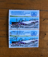 Kenya 1983 Marine Organization 3.5SH Pair Fine Used - Kenia (1963-...)