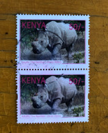 Kenya 2017 Rino 50SH Pair Fine Used - Kenya (1963-...)