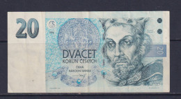 CZECH REPUBLIC  - 1994 20 Korun Circulated Banknote - Repubblica Ceca