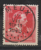 COB 690 Oblitération Centrale MEUX - 1936-1957 Col Ouvert