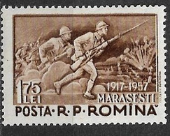 B2760 - Roumanie 1957 - Marasesti Neuf** - Unused Stamps