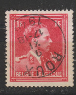 COB 690 Oblitération Centrale ROUX - 1936-1957 Open Kraag