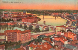 FRANCE - Toulouse - Vue Générale - LL - Pont Coucher De Soleil - Carte Postale Ancienne - Toulouse
