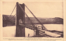 FRANCE - Térénèz (Côté De Rosnoën) - Le Plus Beau Pont Suspendu De France Mesurant 272 M - Carte Postale Ancienne - Plougasnou
