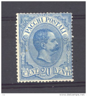 Italie  -  Colis Postaux  -  1884  :  Yv  2  (*) - Postal Parcels