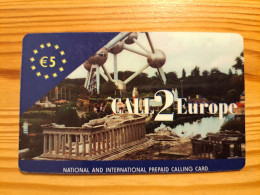 Prepaid Phonecard France, Call 2 Europe - Mobicartes: Móviles/SIM)