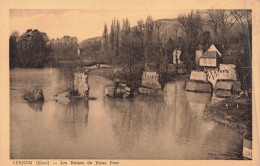 FRANCE - Vernon (Eure) - Les Ruines Du Vieux Pont - Carte Postale Ancienne - Vernon