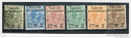 Italie  :  Yv  46-51  (*) (o) - Mint/hinged