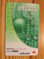 Prepaid Phonecard Malaysia, Celcom - Malesia