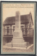 CPA (89) FLOGNY-la-CHAPELLE - La CHAPELLE-VIEILLE-FORÊT - Aspect Du Monument Aux Morts En 1923 - Flogny La Chapelle