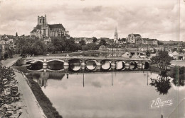 FRANCE - Auxerre - Pont Paul Bert Et La Cathédrale St Etienne - Carte Postale - Auxerre