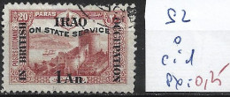 IRAQ SERVICE 2 Oblitéré Côte 1 € - Iraq