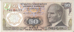 TURQUIE - 50 Lira 1983 UNC - Turkije