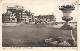 FRANCE - Le Touquet Paris Plage - Les Pelouses Fleuries De La Digue - Carte Postale Ancienne - Le Touquet