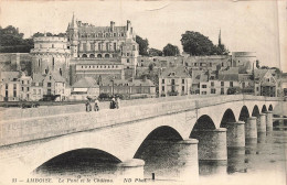 FRANCE - Amboise - Le Pont Et Le Château - ND Phot - Carte Postale Ancienne - Amboise