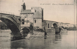 FRANCE - Avignon - Pont Et Chapelle - Carte Postale Ancienne - Avignon (Palais & Pont)