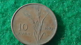 TÜRKİYE - 1973   -  10   KURUŞ - Turquie