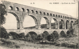 FRANCE - Nimes - Le Pont Du Gard - AR - Carte Postale Ancienne - Nîmes