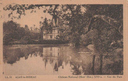 FRANCE - Azay Le Rideau - Le Château National Vue Du Parc - Carte Postale Ancienne - Azay-le-Rideau