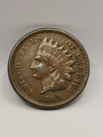 1 CENT INDIAN HEAD 1864 USA / TETE D'INDIEN - 1859-1909: Indian Head