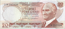 TURQUIE - 20 Lira 1983 UNC - Turquie