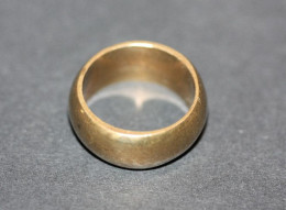 Bague De De La Communauté Rom En Bronze Poli Dite "Bague De La Chance" - 19.4mm - T61 - Romani People Ring - Roms - Ethniques