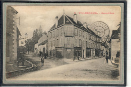 CPA - VILLERSEXEL (70) - Aspect Du Carrefour De La Grand'Rue En 1918 - Villersexel