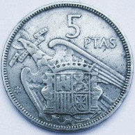 Pièce De Monnaie 5 Pesetas 1965 - 5 Pesetas