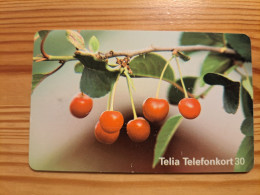 Phonecard Sweden - Cherry - Suecia