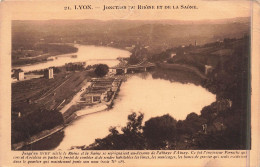 FRANCE - Lyon - Jonction Du Rhône Et De La Saône - Carte Postale Ancienne - Andere & Zonder Classificatie