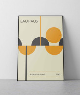 Bauhaus 1962 ~ Manifesto ~ Poster ~ Design ~ Architecture ~ Furnishing ~ Vintage ~ Mid Century - Contemporary Art