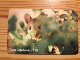 Phonecard Sweden - Mouse - Suède