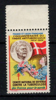 Erinnophilie - Vignette Antituberculeux 1954 N** MNH Luxe , Tuberculose - Antituberculeux