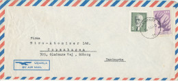 Turkey Air Mail Cover Sent To Denmark - Luchtpost