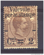 Italie  :  Yv  51  * - Mint/hinged