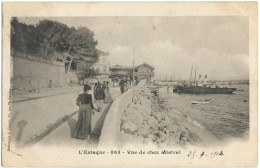 Précurseur De L’ESTAQUE (13) – Vue De Chez Mistral. Editeur Lacour, N° 863 - L'Estaque