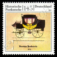 Germania / Germany 2010: Diligenza Postale Da Rotolo / Mail Coach Stamp From Roll ** - Stage-Coaches