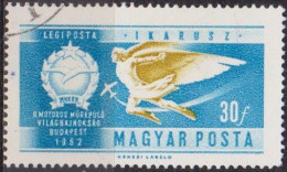 Histoire De L'aviation - HONGRIE - Le Vol D'Icare - N° 232 - 1962 - Used Stamps