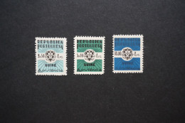 (T2) Portuguese Guinea - 1967 Postal Tax (3v) - No Gum - Portugees Guinea