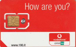 ITALIA -GSM OMNITEL (E6.2.4 - Schede GSM, Prepagate & Ricariche