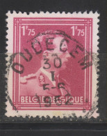 COB 832 Oblitération Centrale OUDEGEM - 1936-1957 Collar Abierto