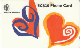 PHONE CARD ST LUCIA  (E7.25.2 - Sainte Lucie