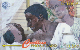 PHONE CARD ST LUCIA  (E7.25.3 - Sainte Lucie