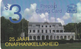 PREPAID PHONE CARD SURINAME  (E7.20.8 - Surinam