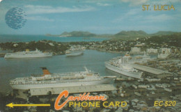 PHONE CARD ST LUCIA  (E7.12.4 - Santa Lucia