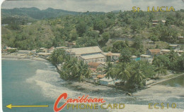 PHONE CARD ST LUCIA  (E7.6.8 - Saint Lucia