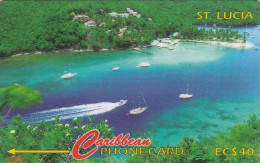 PHONE CARD ST LUCIA  (E7.6.7 - Santa Lucía