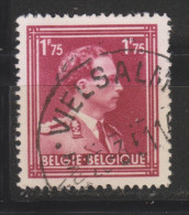 COB 832 Oblitération Centrale VIELSALM - 1936-1957 Col Ouvert