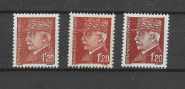 VARIETE DE COULEUR N°  515 (3 Nuances Différentes )   NEUF** - Unused Stamps